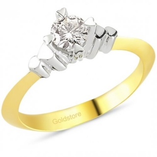 Goldstore DRS6989 0.36 Karat Pırlanta Yüzük