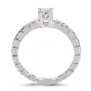 Goldstore DRS6511 0.60 Karat Pırlanta Yüzük