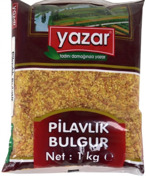 Yazar Şehriyeli Pilavlık Bulgur 1 kg