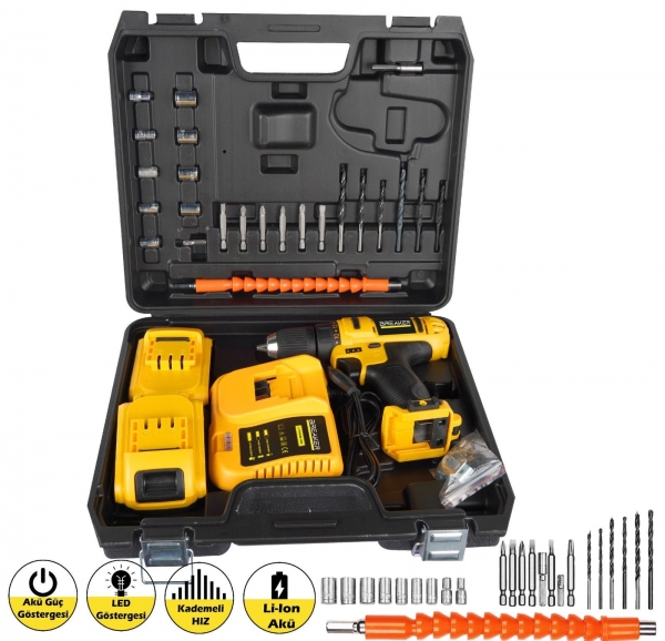 Breaker 32 V 5 Ah Akülü Matkap