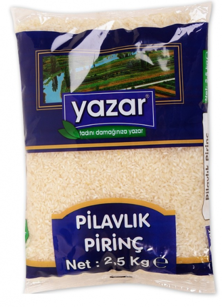 Yazar Pilavlık Pirinç 2.5 kg