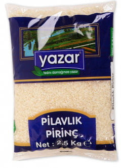 Yazar Pilavlık Pirinç 2.5 kg