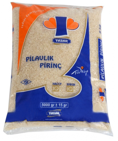 Yazar Pilavlık Pirinç 5 kg