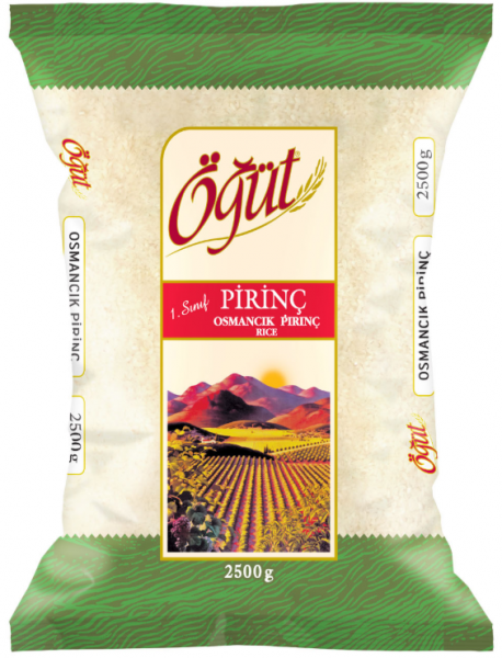 Öğüt 1. Sınıf Osmancık Pirinç 2.5 kg