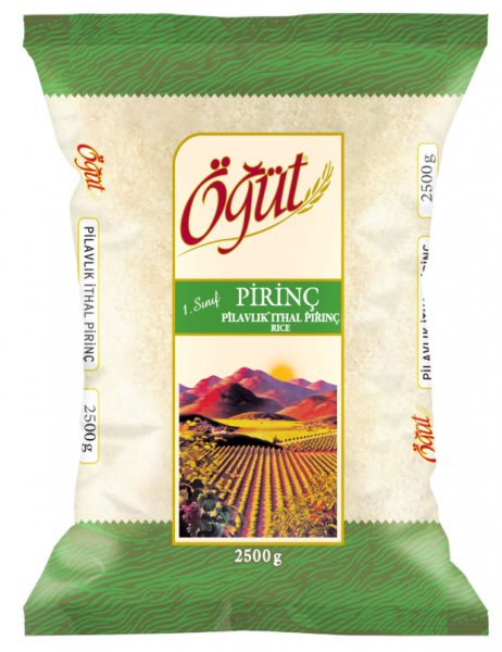 Öğüt 1. Sınıf Pilavlık İthal Pirinç 2.5 kg