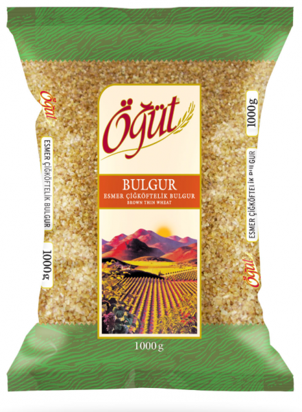 Öğüt Esmer Köftelik İnce Bulgur 1 kg