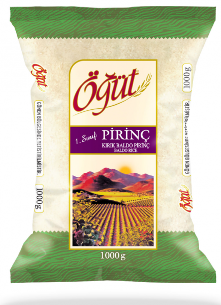 Öğüt 1. Sınıf Kırık Baldo Pirinç 1 kg
