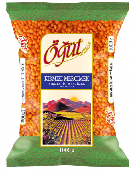 Öğüt Kırmızı İç Mercimek 1 kg