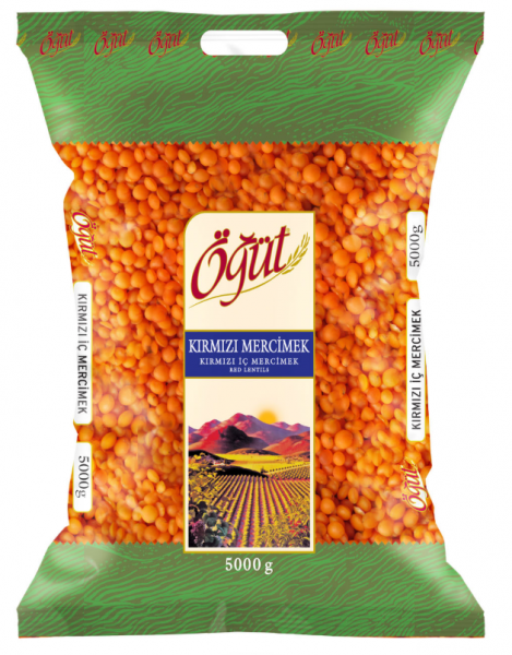 Öğüt Kırmızı İç Mercimek 5 kg