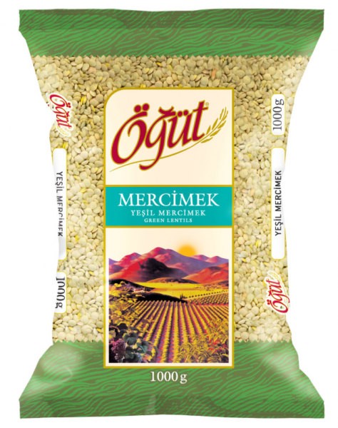 Öğüt Yeşil Mercimek 1 kg