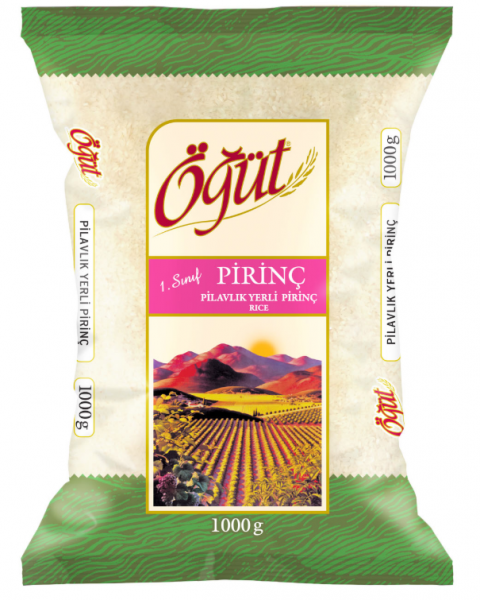 Öğüt 1. Sınıf Yerli Pilavlık Pirinç 1 kg