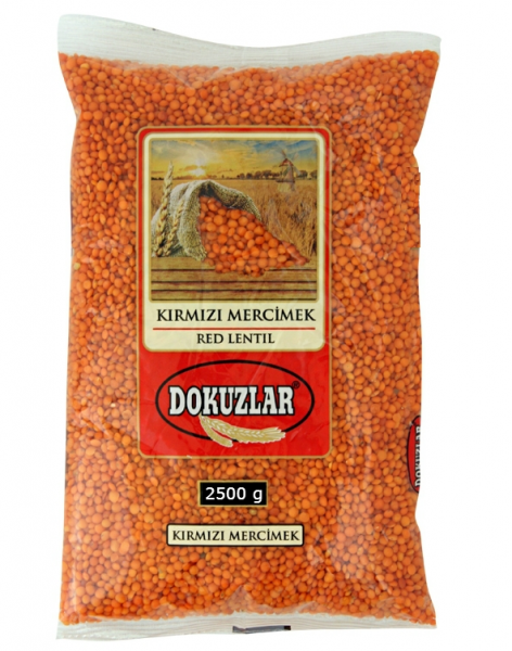 Dokuzlar Kırmızı Mercimek 2.5 kg (2.5 kg)