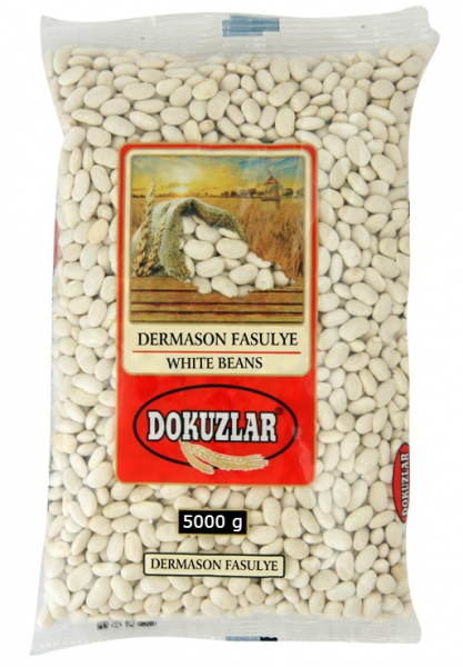 Dokuzlar Dermason Kuru Fasulye 5 kg (5 kg)