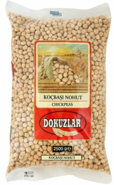 Dokuzlar Koçbaşı Nohut 2.5 kg (2.5 kg)
