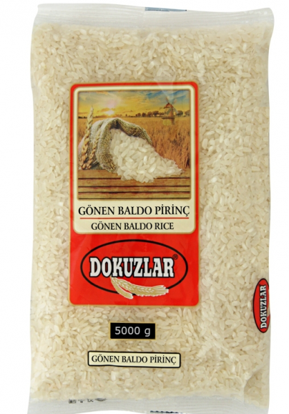 Dokuzlar Gönen Baldo Pirinç 5 kg (5 kg)