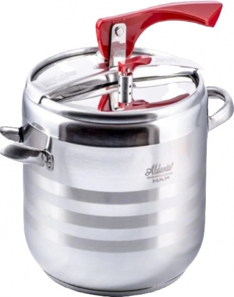 Aldente Kırmızı Düdüklü Tencere (9 Litre)