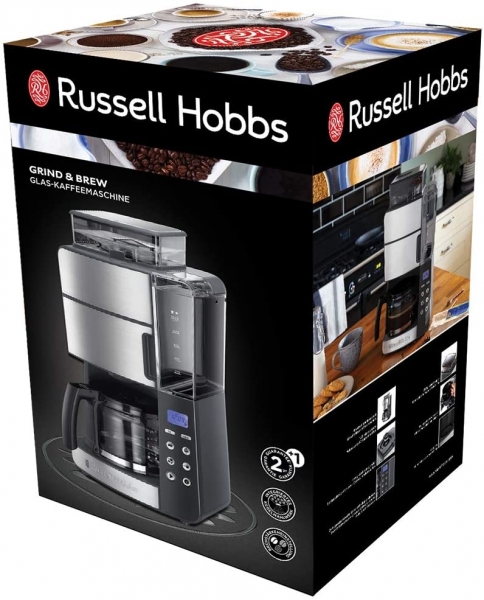 Russell Hobbs Grind & Brew Cam Sürahi 25610-56 Kahve Makinesi