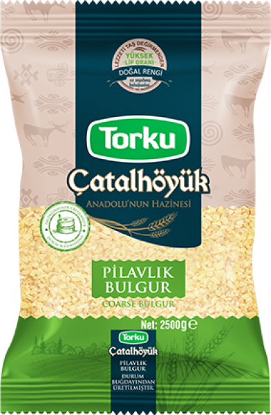 Torku Çatalhöyük Pilavlık Bulgur 2.5 kg (2.5 kg)