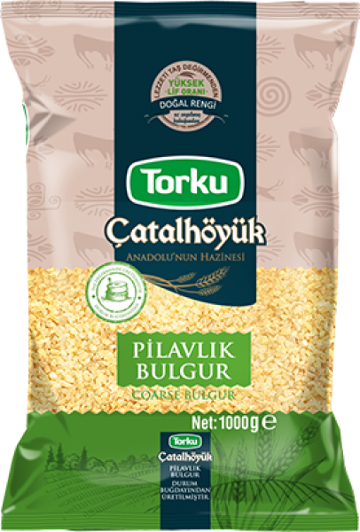 Torku Çatalhöyük Pilavlık Bulgur 1 kg (1 kg)