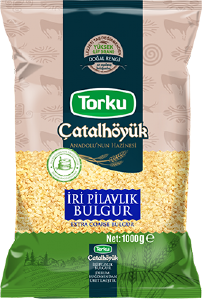 Torku Çatalhöyük İri Pilavlık Bulgur 1 kg