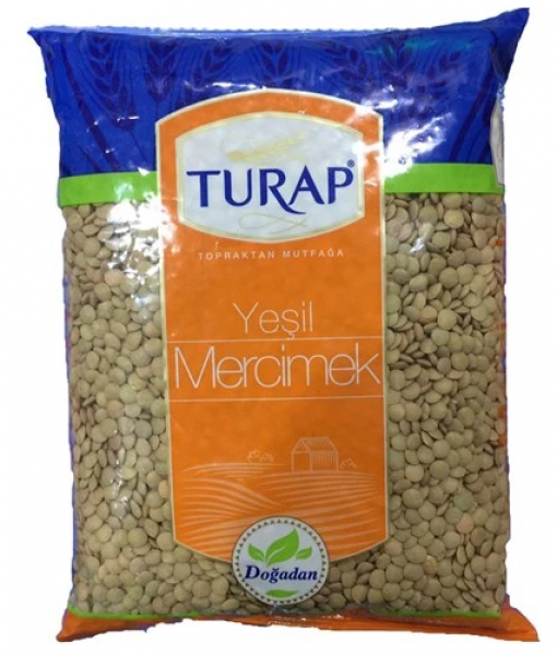 Turap Yeşil Mercimek 1 kg