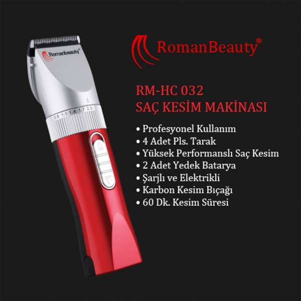 Roman Beauty HC-032 Saç Kesme Makinesi