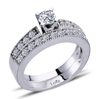 Lova 1080047 0.90 Karat Pırlanta Yüzük