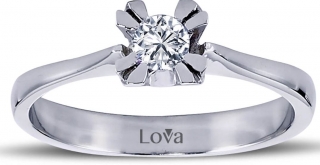 Lova 1080010 0.25 Karat Pırlanta Yüzük
