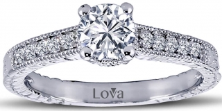 Lova 1080007 0.65 Karat Pırlanta Yüzük