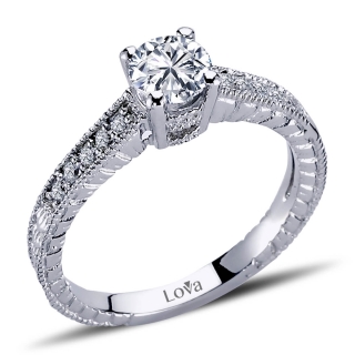 Lova 1080007 0.65 Karat Pırlanta Yüzük