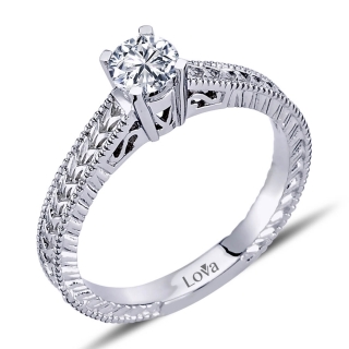 Lova 1080002 0.42 Karat Pırlanta Yüzük