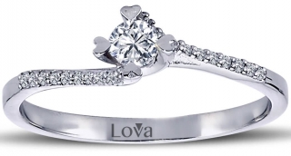 Lova 1070048 0.20 Karat Pırlanta Yüzük