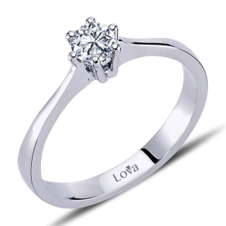 Lova 1070046 0.27 Karat Pırlanta Yüzük