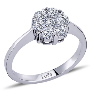 Lova 1050214 0.79 Karat Pırlanta Yüzük