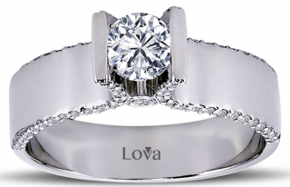 Lova 1050168 0.76 Karat Pırlanta Yüzük