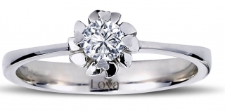 Lova 1050157 0.25 Karat Pırlanta Yüzük