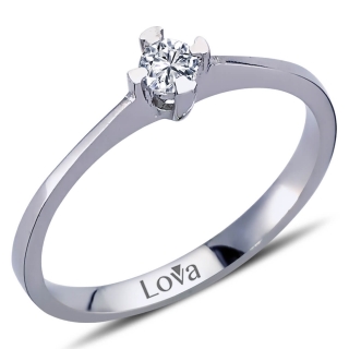 Lova 1050147 0.13 Karat Pırlanta Yüzük