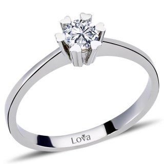 Lova 1050075 0.23 Karat Pırlanta Yüzük