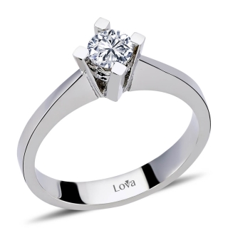 Lova 1050071 0.42 Karat Pırlanta Yüzük