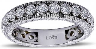 Lova 1040080 0.74 Karat Pırlanta Yüzük