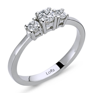 Lova 1030131 0.35 Karat Pırlanta Yüzük