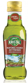 Kristal Natürel Sızma Dolgun Güçlü Zeytinyağı 250 ml
