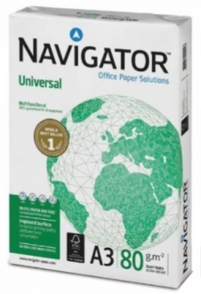 Navigator Universal A3 80g 2500 Yaprak Fotokopi Kağıdı