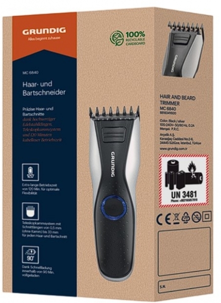 Grundig MC 6840 Çok Amaçlı Tıraş Makinesi