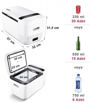 Iceco YCD20 Oto Buzdolabı