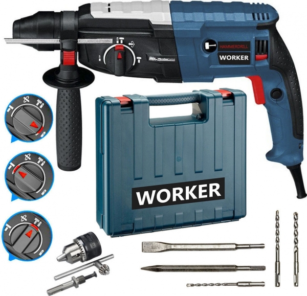 Worker Grey 3000 W 5 J Kırıcı