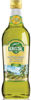 Kristal Natürel Sızma Yumuşak Doğal Zeytinyağı Cam 1 lt