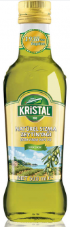 Kristal Natürel Sızma Yumuşak Doğal Zeytinyağı Cam 500 ml