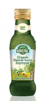 Kristal Organik Natürel Sızma Zeytinyağı 250 ml