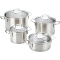 Fissler Florenz 8 Parça Çelik Tencere Seti resim